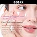 COSRX Pink Peptides Collagen Hydrogel Eye Patch for Puffy Eyes and Dark Circles, Under Eye Mask, 60 Under Eye Patches, Korean Skin Care