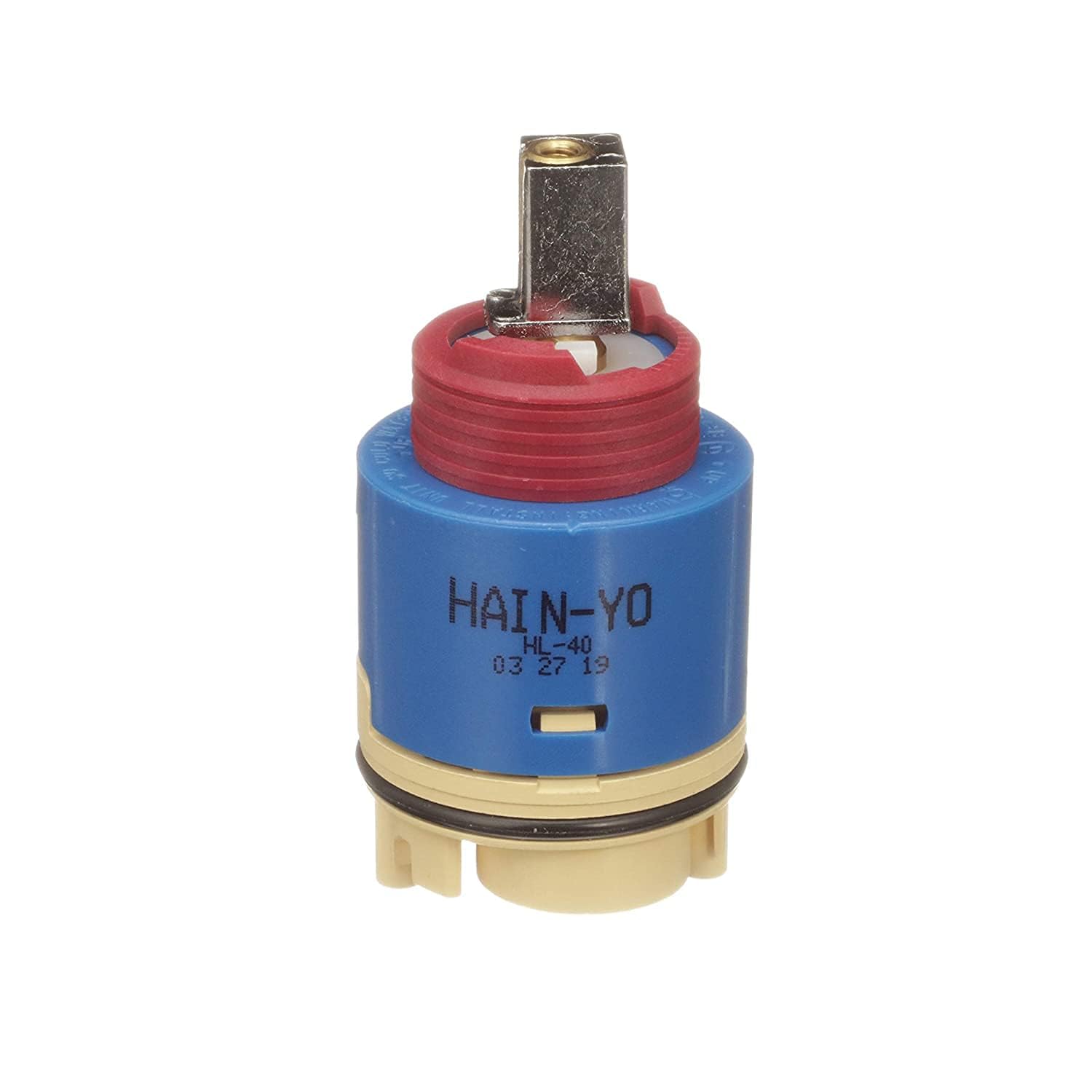 T and T TandT JH02BJ HL-40 - Cartucho de equilibrio de presión de cerámica de 40 mm, azul, rojo