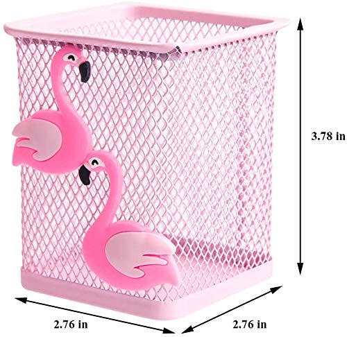 Fittoway Confezione da 2 portapenne in metallo