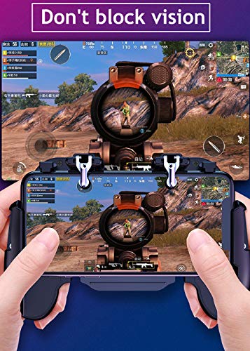 Mobile Phone Pubg Game Controller L1R1 Shoot And Aim Trigger Joystick Ergonomic Gamepad For Pubg Mobile/Knives Out,Phone Gaming Controller For 4.7''- 7.0'' Android & Ios (H6) #TOP5