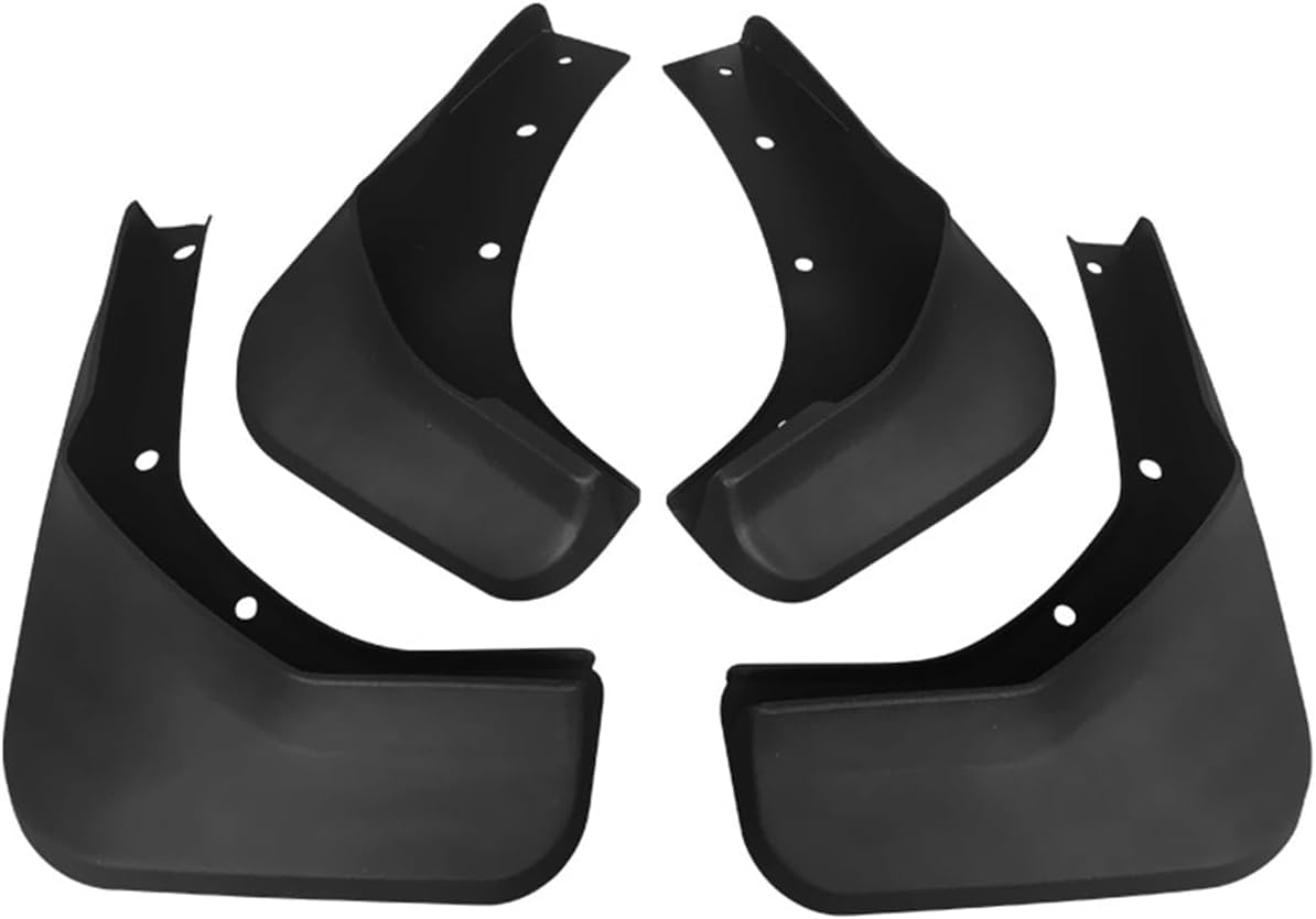 PLAKDFUU Car Mud Flaps for EcoBoost Kuga 2013-2019 Molded Custom, Styling Body Accessories Splash Guards Fender (Set of 4)
