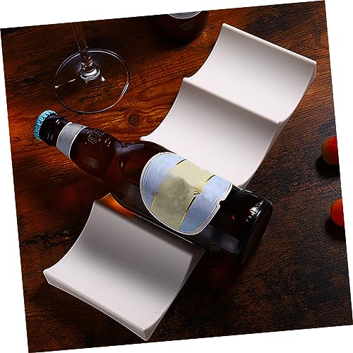 Soporte para botellas de vino estilo europeo Mikinona 2pcs miniatura 3