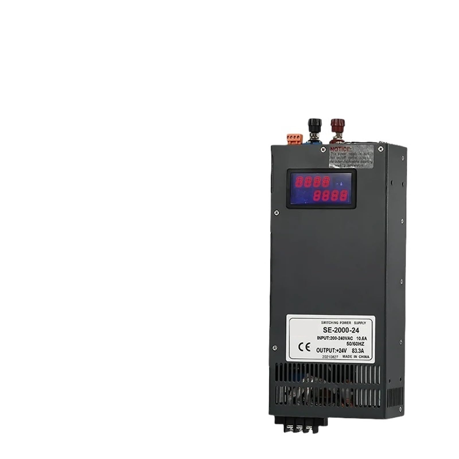 JJKKOZVQF 2000W Adjustable Switching Power Supply 12V 15V 24V 36V 48V 60V 72V 80V 110V 150V 220V(0-60V)
