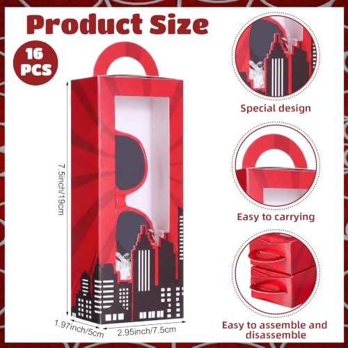 Tellegloww 32 Pcs Spider Sunglasses Party Favors, Spider Theme - image 2