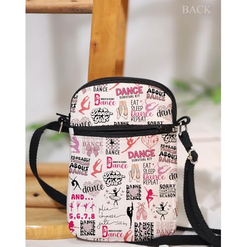 MAOFAED Dancer Gift, Dancer Crossbody Bag, In My Dance Era, Dance Lover Gift, Ballet, Gymnastic, Dance Teacher Gift4