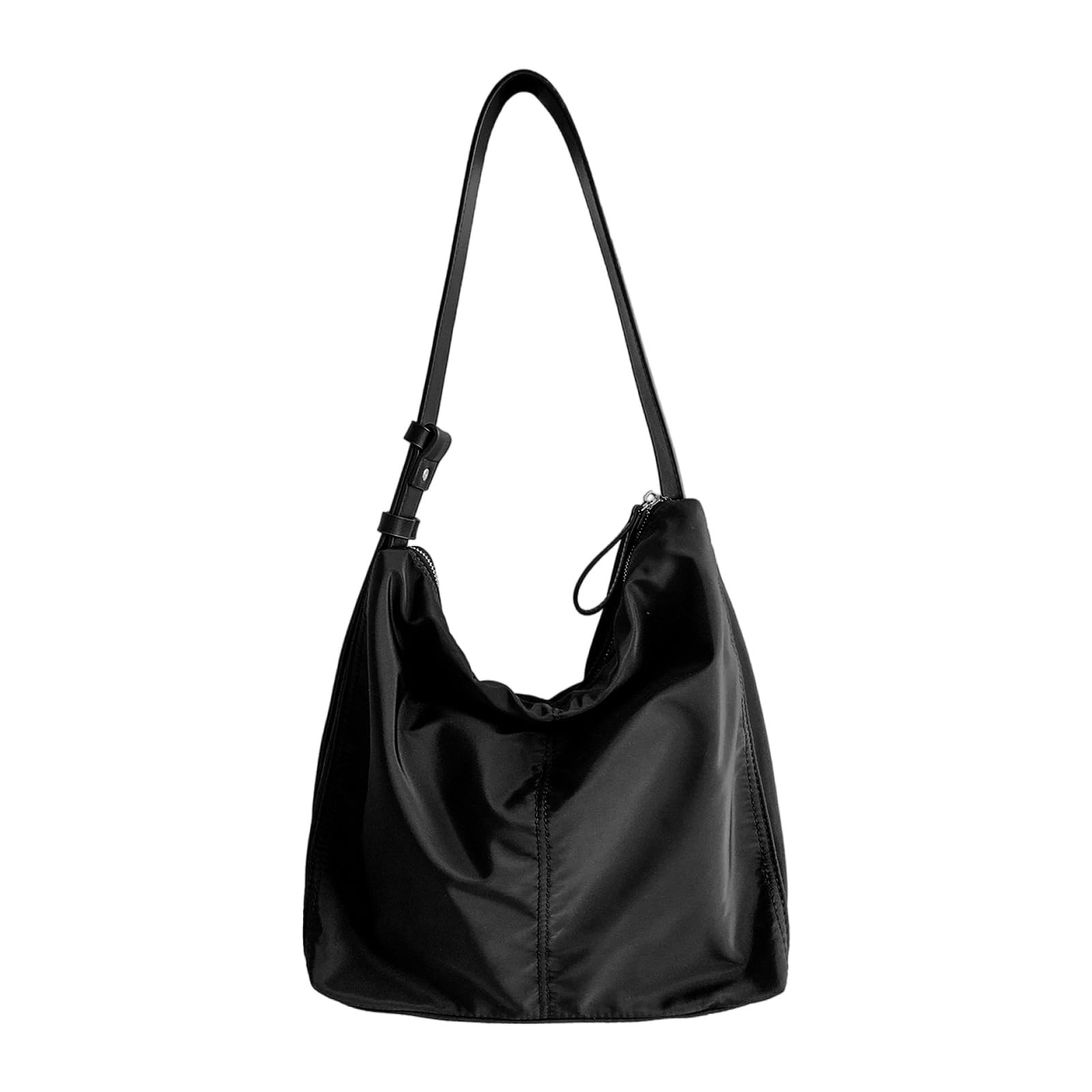 Kalttoy Women's Black Simple Crossbody Bag For Korean Styles Shoulder Bag Commuting Messengers Shopping Student School Korean Styles Shoulder