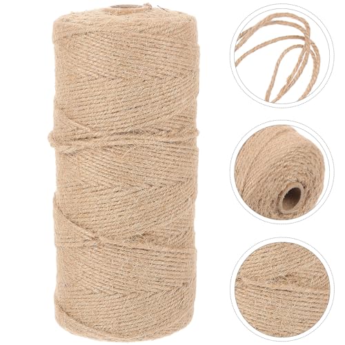 Cuerda de sisal natural para rascador de gatos 1 rollo miniatura 6