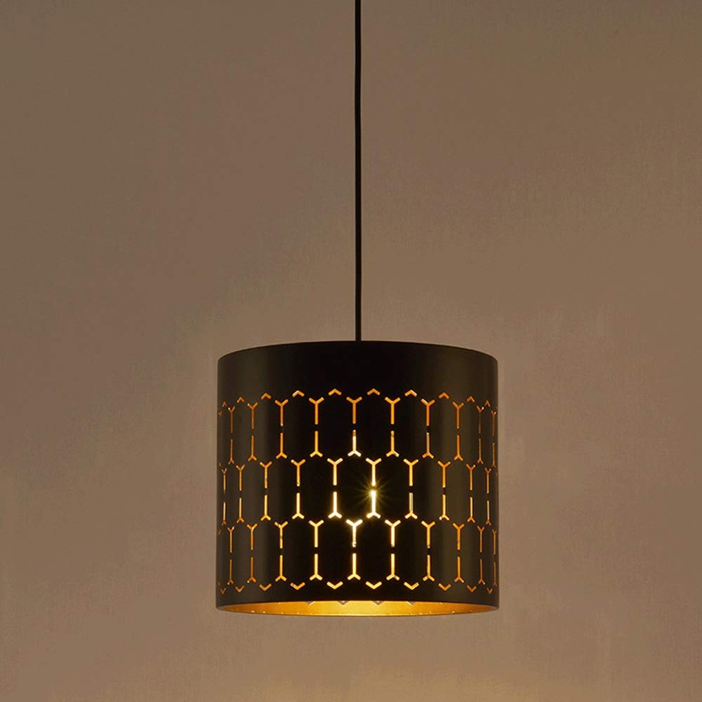 Lámpara E27 con diseño poroso creativo y altura ajustable para luz decorativa