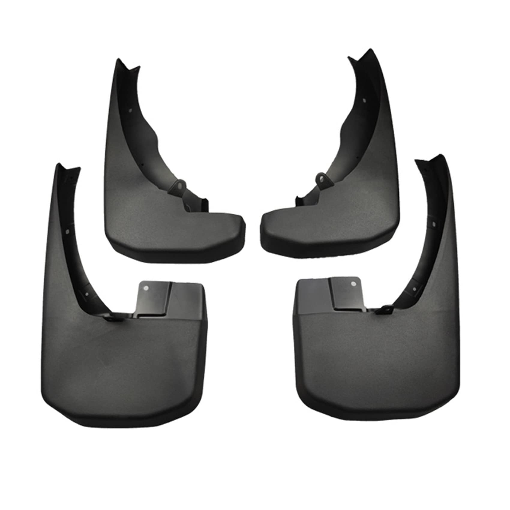 4 Pezzi Set Paraspruzzi Auto Parafanghi Guardia Kit per N-issan Navarre NP300 2005-2016,Anteriore Posteriore Parafango Protezione Car Accessorio Protettivo Decorativo con vite