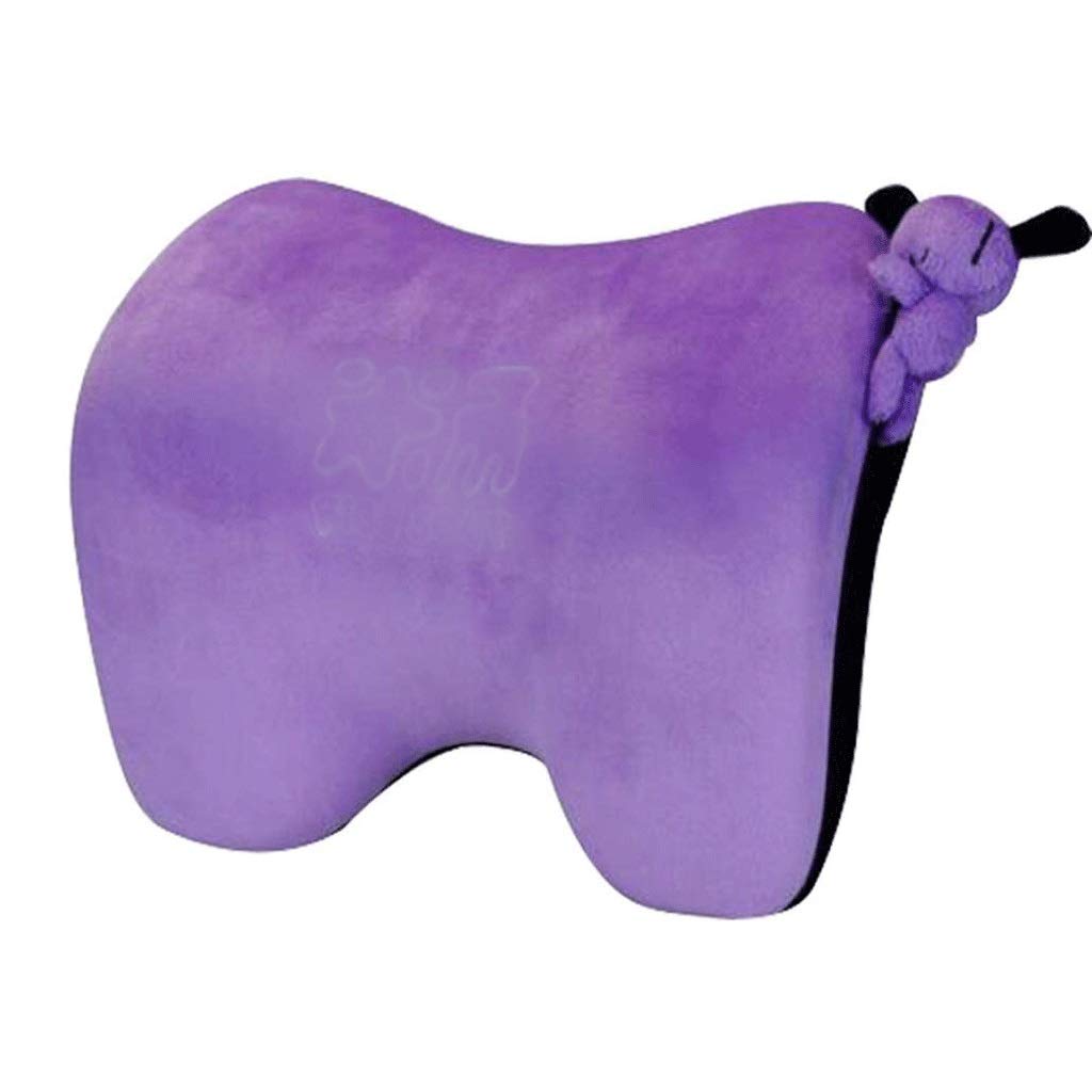 Collo Car Pillow - auto poggiatesta cuscino for il collo sollievo dal dolore durante la guida, Seggiolino Auto cuscino del collo con schiuma pura memoria e lavabile Coperchio(black-Soul Eater1)