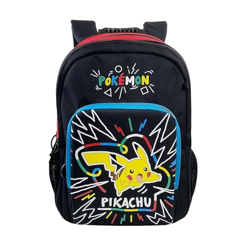 CYPBRANDS MC-352-PK, Zaino Unisex-Bambini e Ragazzi, Nero, L
