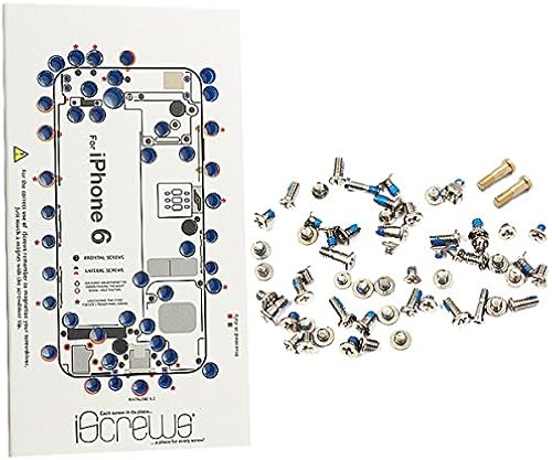 BisLinks Sostituzione iScrews Professionale Repair Foglio Vassoio Mat with Oro Viti per iPhone BisLinks Sostituzione iScrews Professionale Repair Foglio Vassoio Mat with Oro Viti per iPhone