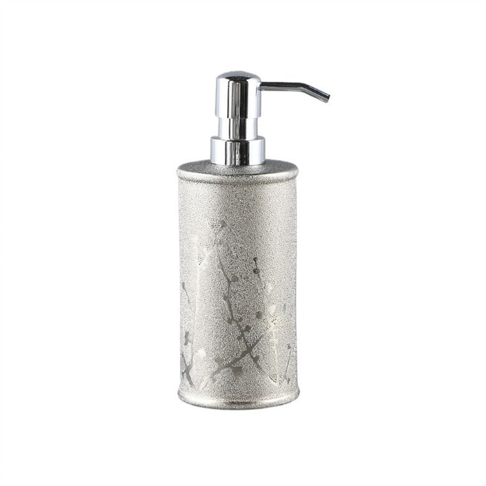 Cyairong-22 One Color Soap Dispenser 430Ml Exquisite Lotion Dispenser Bottle Home Kitchen Dishwashing Liquid Bathroom Shower Gel Shampoo Push