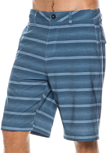 Quiksilver Men's Stripes Amphibian 21-Inch Boardshort