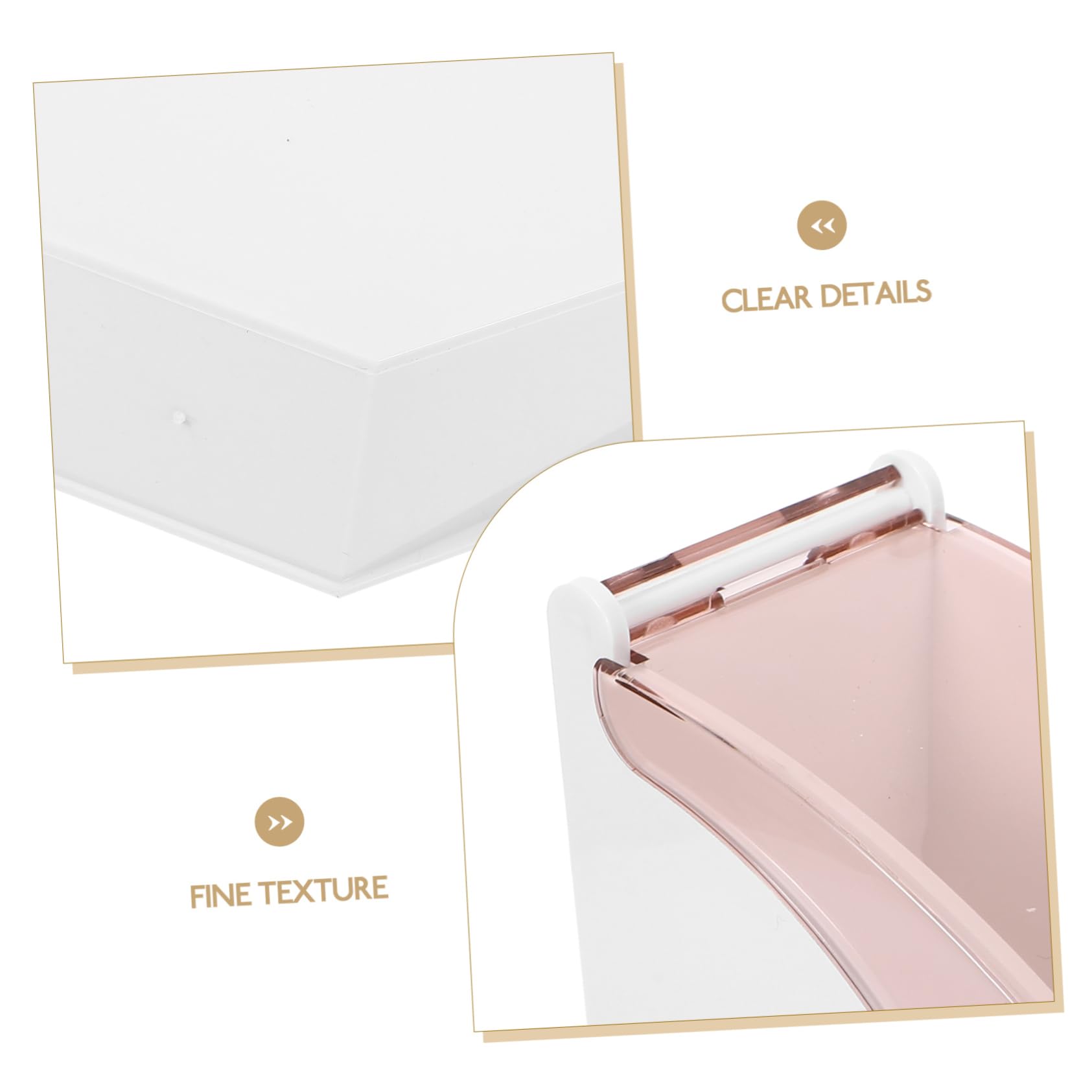 Alipis 3 Piezas Caja de Papel de Filtro Porta Papel filtrante Dispensador de de Filtro de café. Portafiltros de café Caja de Almacenamiento de filtros de café Organizador de filtros