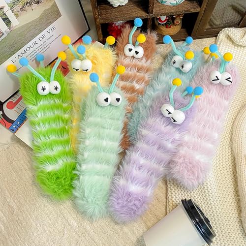 Image of TFTSR Crazy Funny Fuzzy Silly Socks for Kids Women,Girls Fluffy Slipper Novelty Fun Socks,Boy Men Cute Cozy Soft Animal Socks
