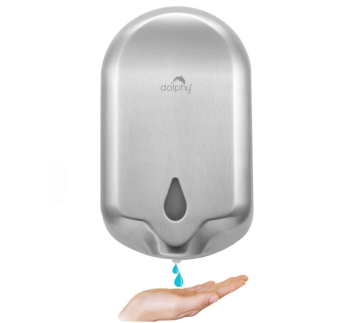 Dolphy Automatic Stainless Steel Soap Dispenser - Liquid/Gel Hand Sanitizer Dispenser -1100ml-image-20