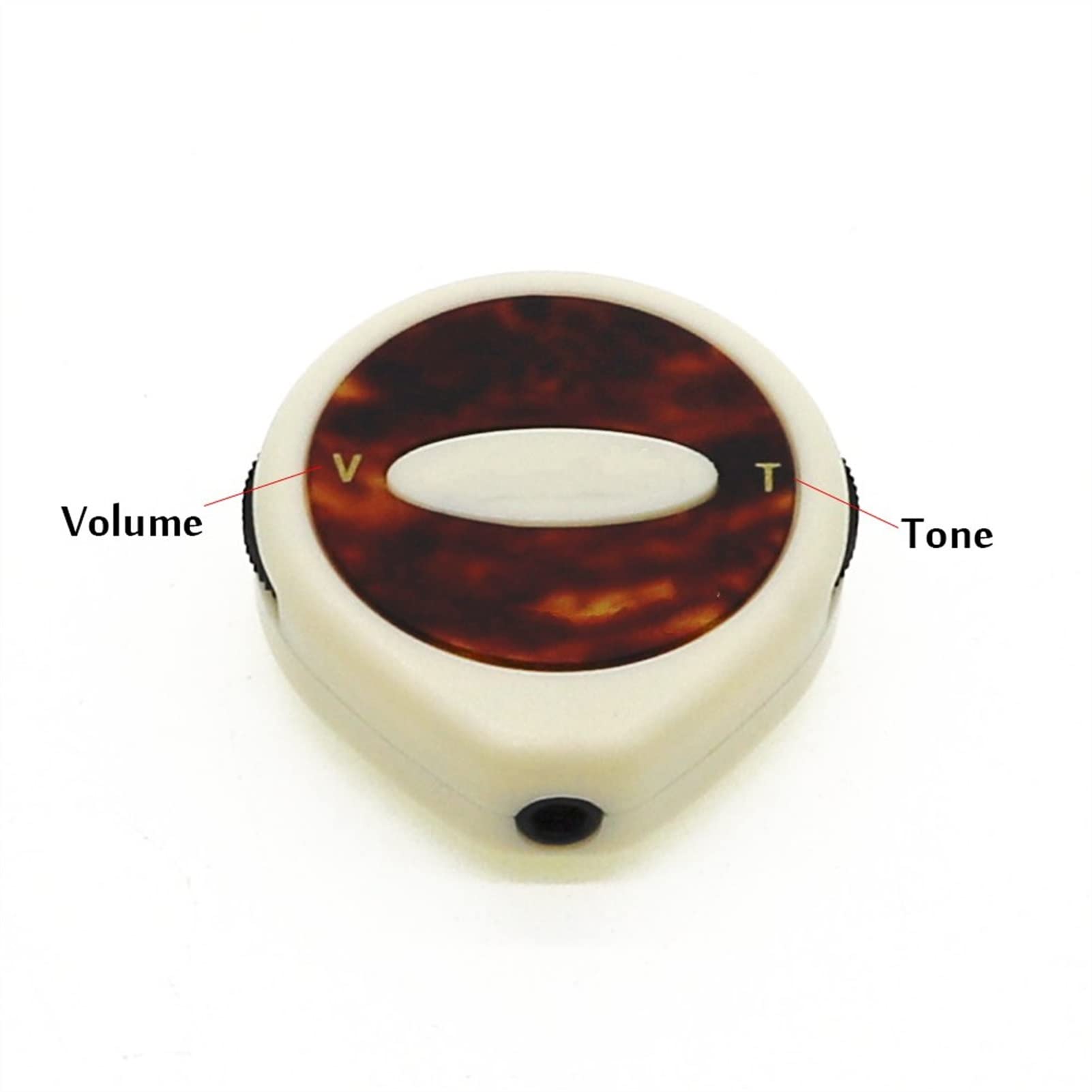 TSTS Pickup per Chitarra Trasduttore Piezo Contatto Microfono Pickup per Chitarra Violino Banjo Ukulele Preamplificatore Chitarra Acustica