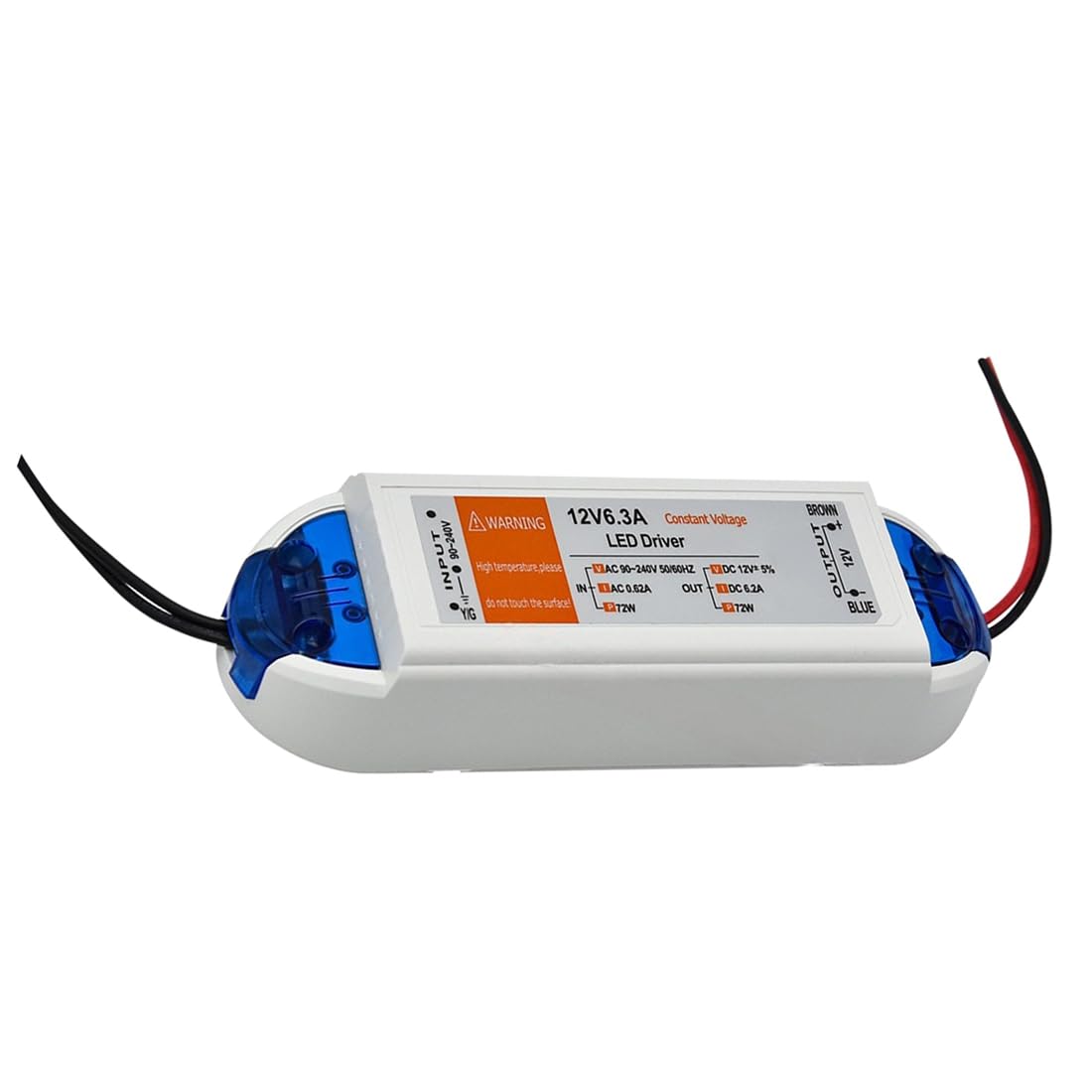Jnchdghwa As Shown Led Switching Power Supply Dc 12V 18W 28W 48W 72W 100W, Transformer Constant Current Input 90-240V