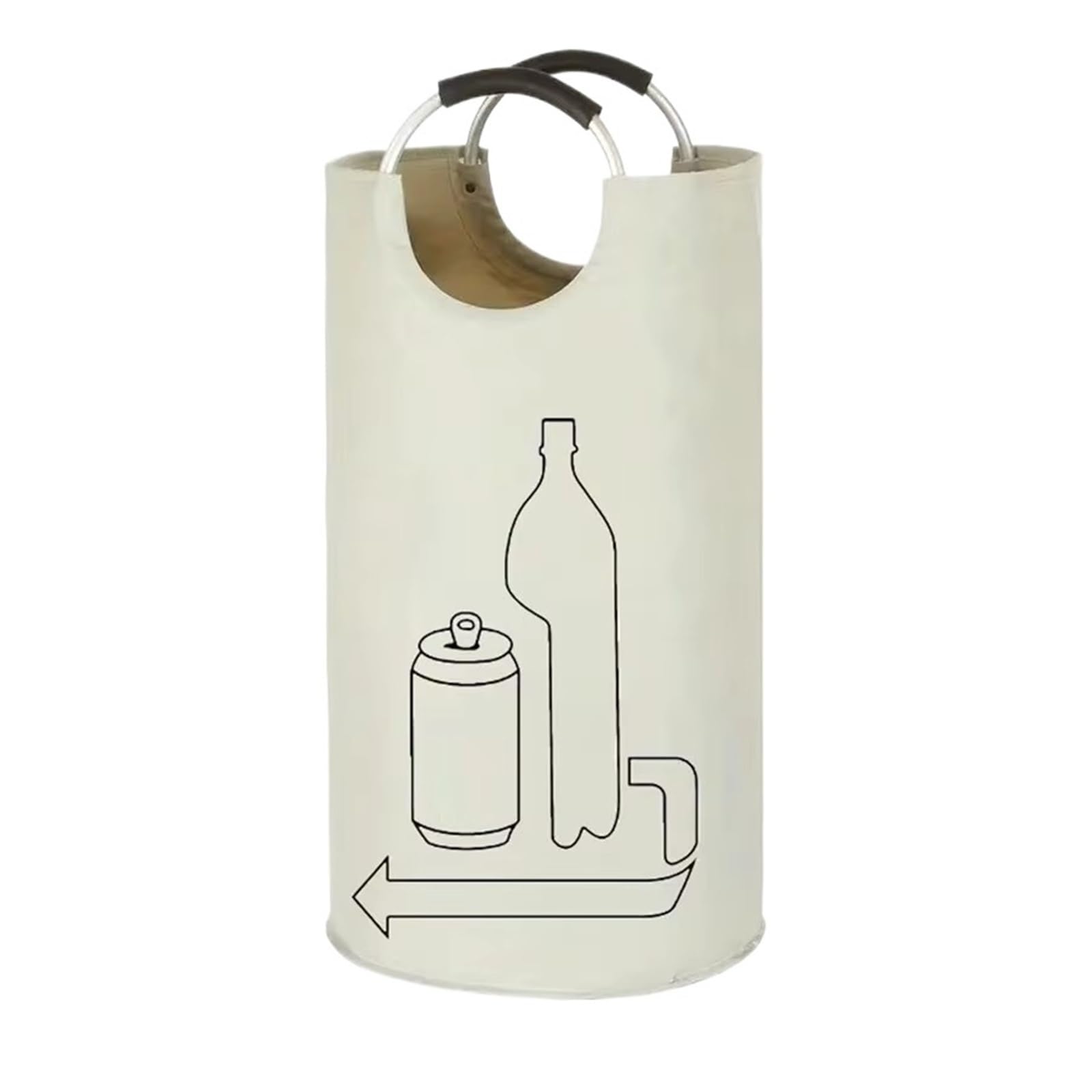 90L Waste Water Bottle Storage Basket Foldable Large Capacity Laundry For Bedroom(Color2)