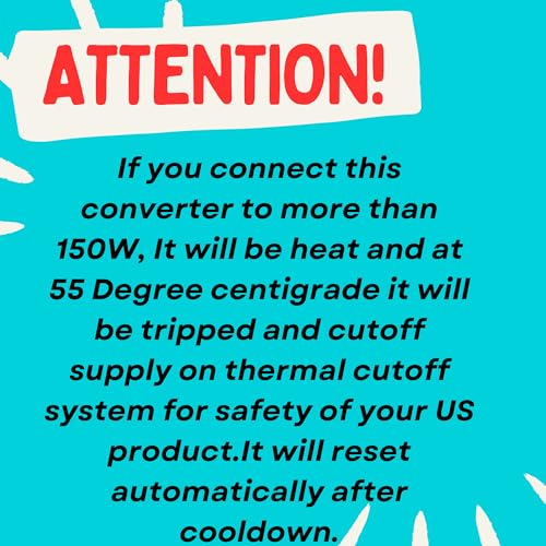 Image of 220v to 110v stepdown transformer voltage converter copper for US appliances upto 150 watt used in India white color