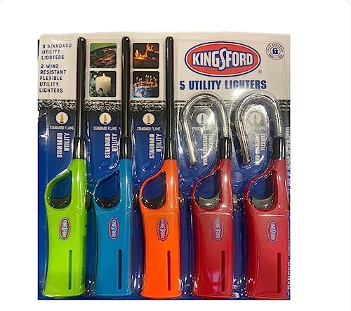 Encendedores ajustables utility pack x5