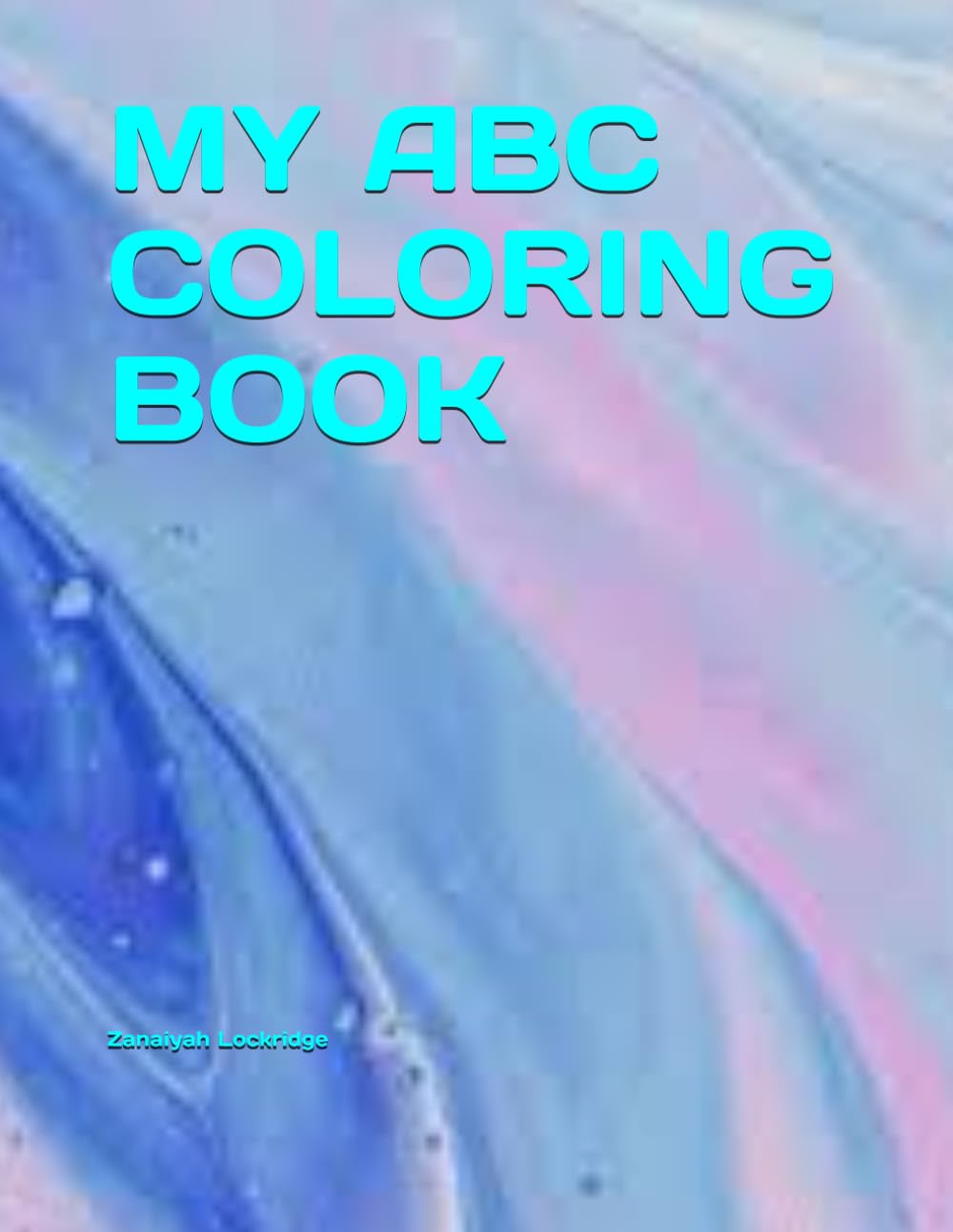 ABC learning coloring book