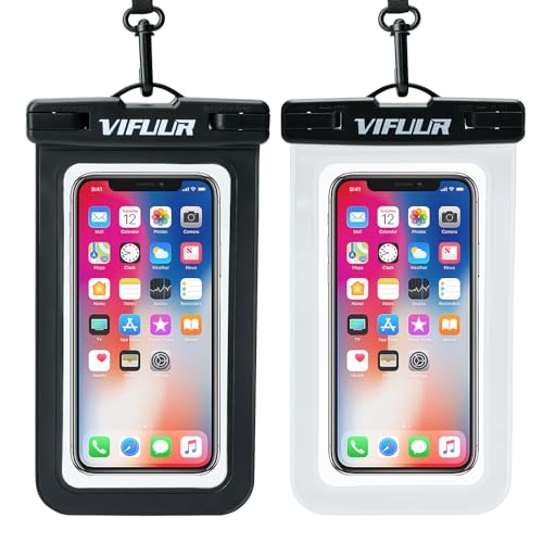VIFUUR IPX8 Waterproof Phone Pouch Universal Cellphone Dry Bag Case ...