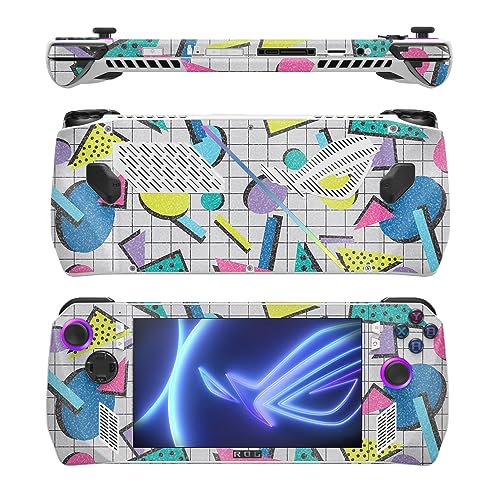 Image of MightySkins Glossy Glitter Skin Compatible with Asus ROG Ally - Awesome 80s | Protective, Durable High-Gloss Glitter Finish | Easy to Apply