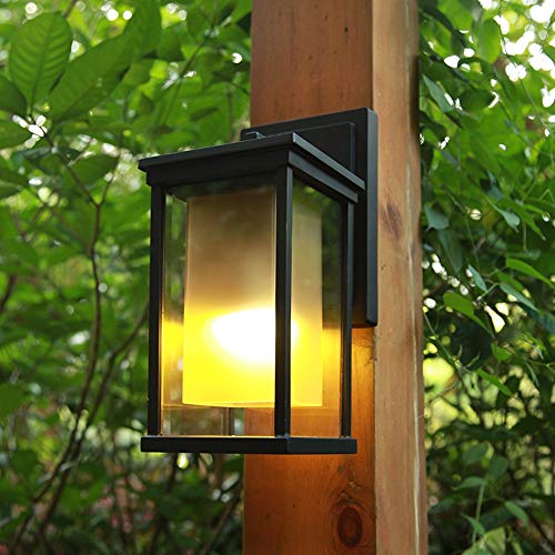 Applique extérieure pour terrasse et maison luminaire carré E27