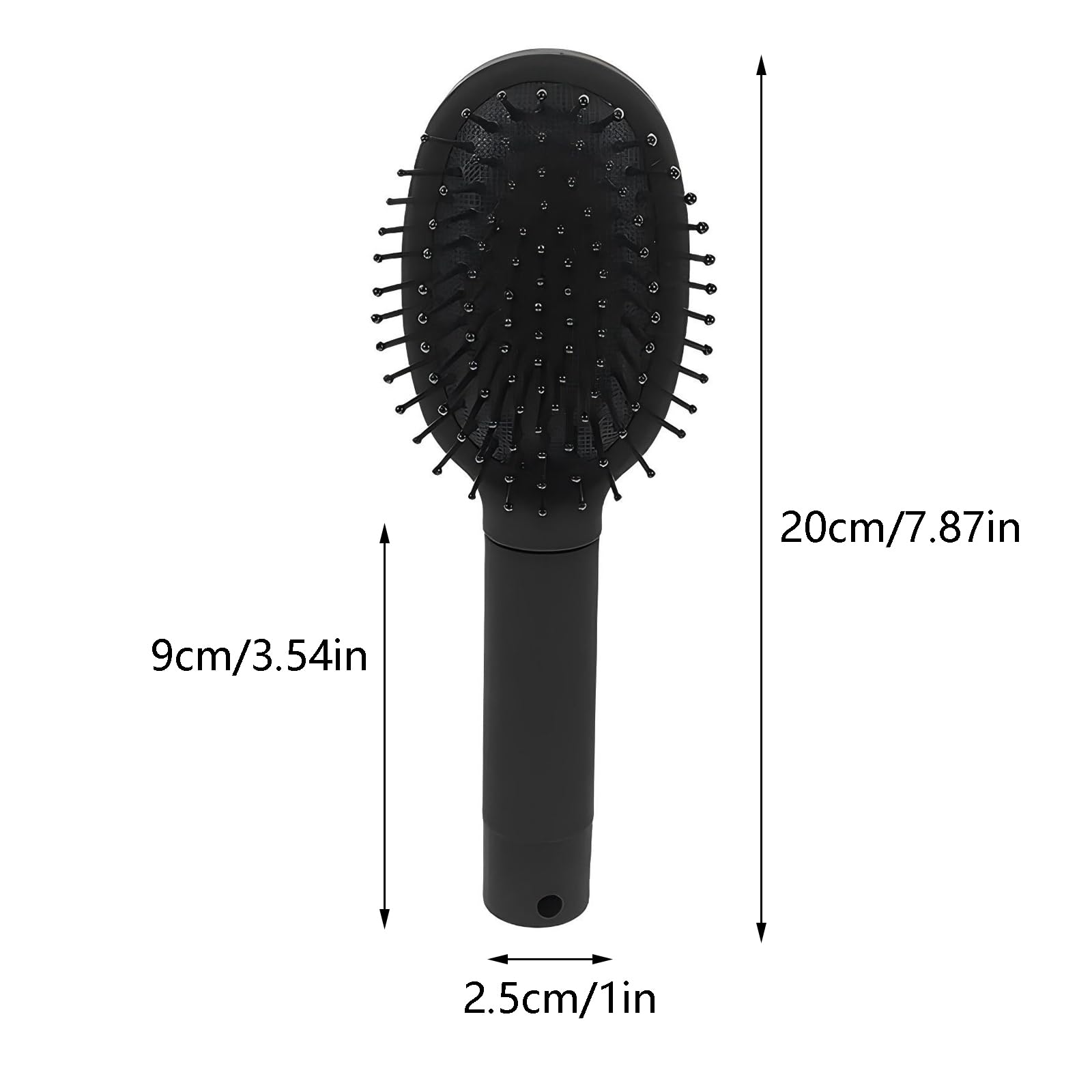 CONGGUAN Diversion Safe Hair Brush Secret Safe Diversion Hairbrush Hair Brush Comb Multifunctional Portable Storage Container for Men & Women Travel Essentials - Image 2
