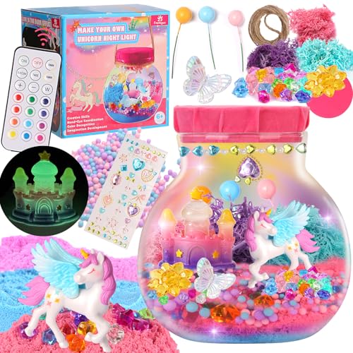 Fnylague Unicorn Terrarium Kit Review: A Magical Craft for Girls Aged 6-10?