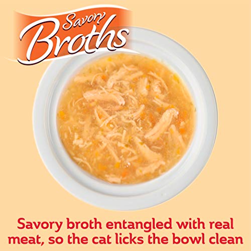 Hartz Delectables Savory Broths Lickable Treat for Cats - Tuna, Shrimp & Whitefish, 1.4 Ounce (Pack of 12) - Image 5