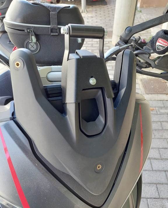 Set Supporto Navigatore Alto Ducati Per Multistrada 96680581A