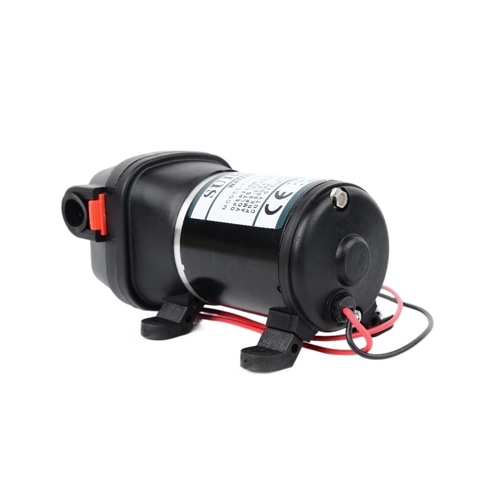 Bomba sumergible Bomba de agua ultra silenciosa Bomba de diafragma eléctrica de baja presión for riego, 12 V/24 V, 60 W, 17 PSI/1,2 bar, elevación de 10 m(12V)