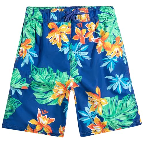 Image of Kanu Surf Boys' Avalon Quick Dry UPF 50+ Beach Swim Trunk