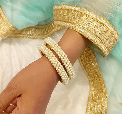 Amazon.com: Efulgenz: Pearl Bangles Amazon.com: Efulgenz: Pearl Bangles