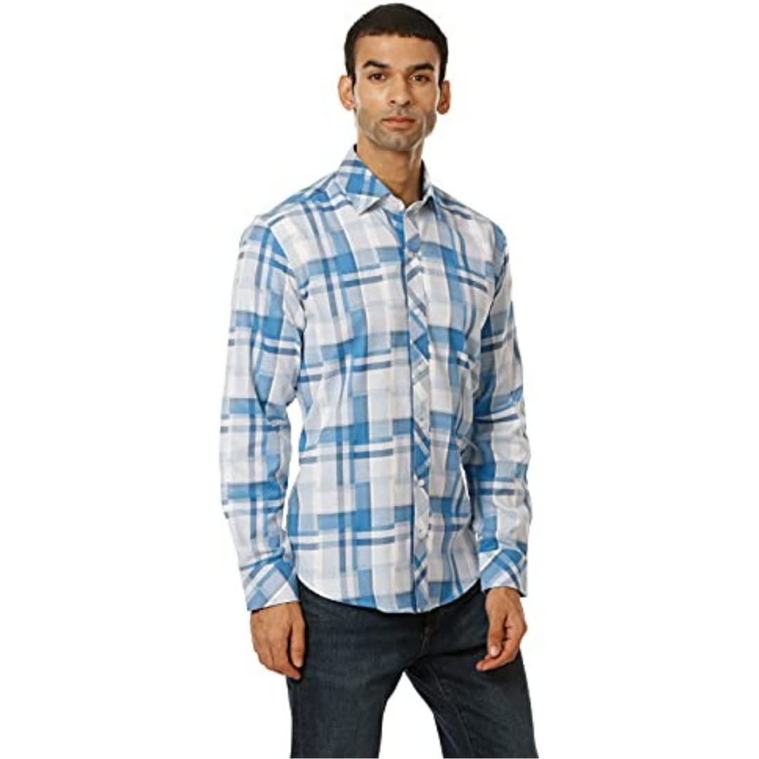 SHIRT THEORYMen's Cotton Casual Shirt