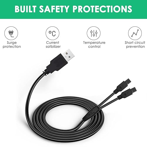 Miniatura 3 de Mrgru Cable cargador de repuesto compatible con SportDOG SD-425 SD-425S SD-425CAMO SD-825 Adaptador de cable de alimentación de entrenador remoto