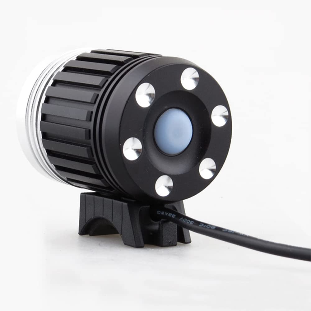 Faro LED T6 per Bicicletta ad Alta luminosità con interfaccia USB, Impermeabile, per Manubrio.