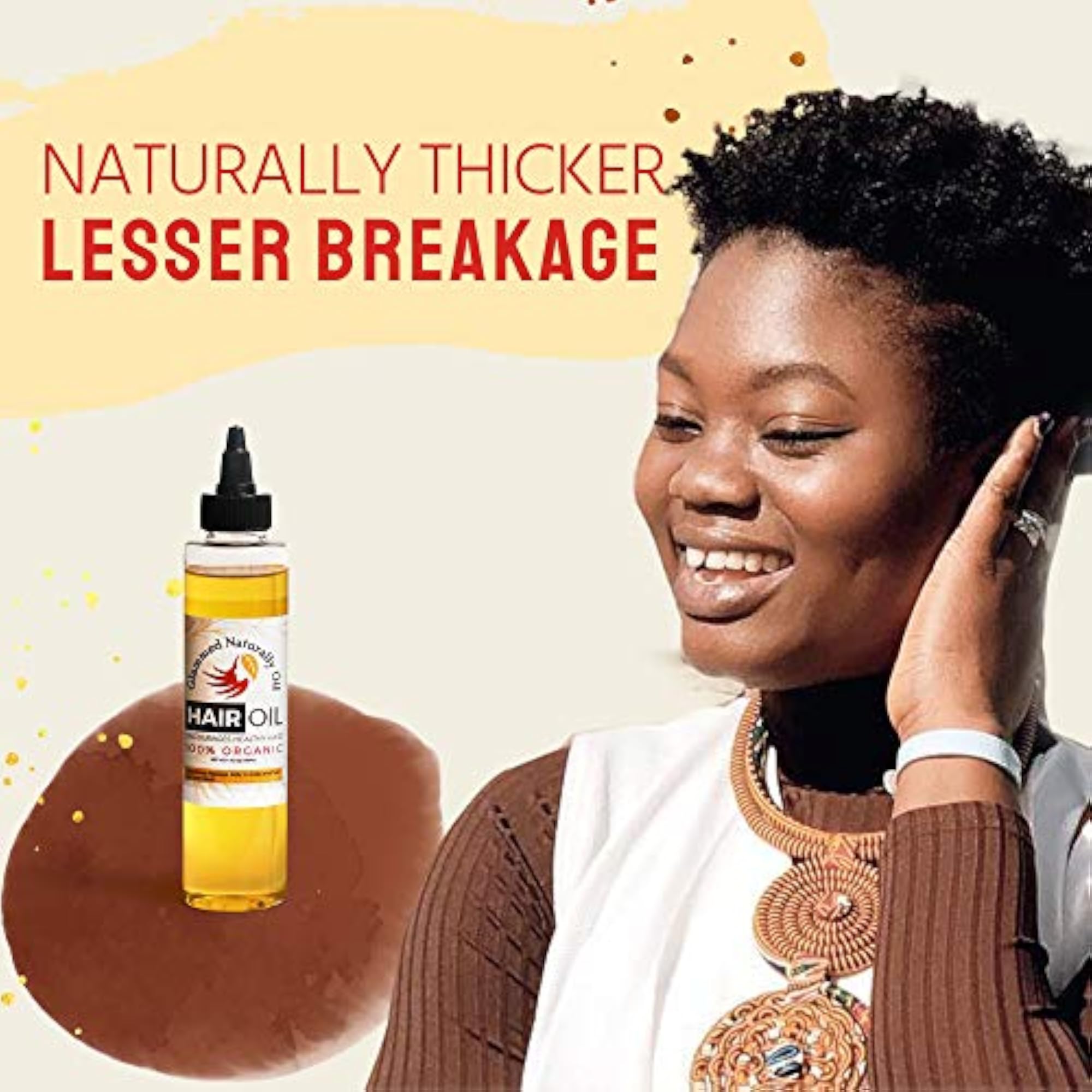 Natural Hair Growth Product, 100% Natural, 8 Oz