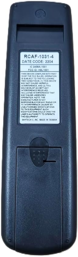 Replacement Remote - Skytech RCAF-1031-4 - Works with Empire VFSV Burner (R10614)