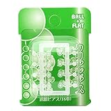 ヒーロー クリアピアス ボール+フラット