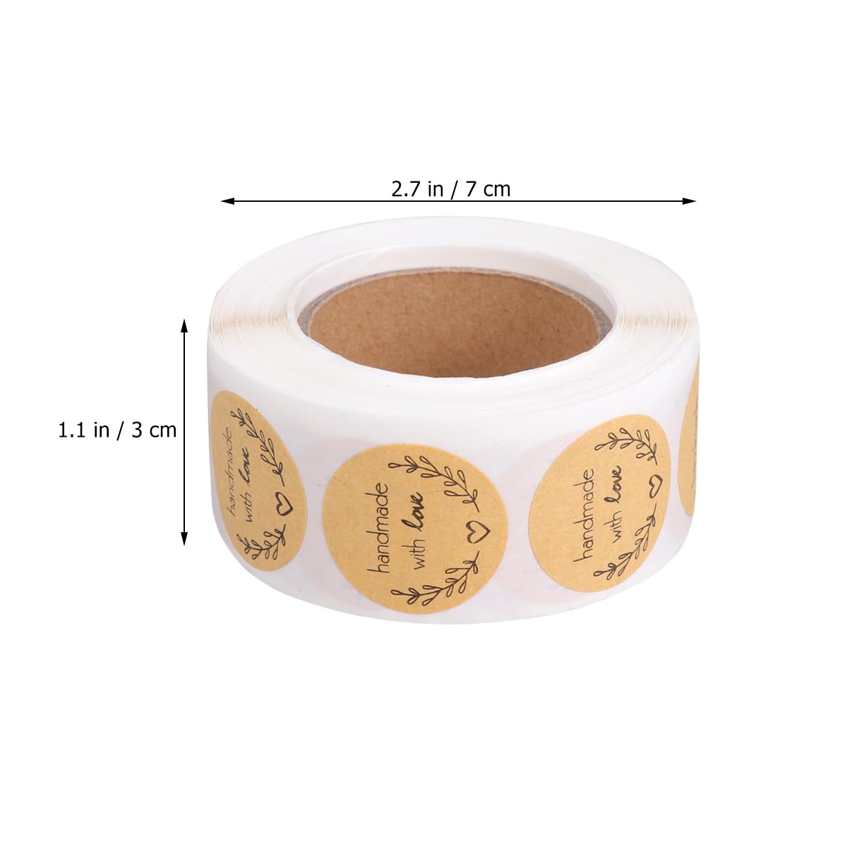 Amazon.co.jp: LEDMOMO ラッピング シール 500枚 手作り シール 