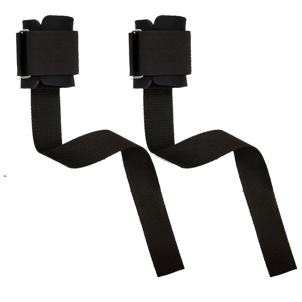 Bande de Protection for Poignets et tractions, idéale for l'haltérophilie et Le Fitness. Sangles de Musculation(Schwarz)