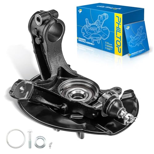 Image of PHILTOP Front Left Knuckle Wheel Hub Bearing for Honda Accord 2.4L /3.5L