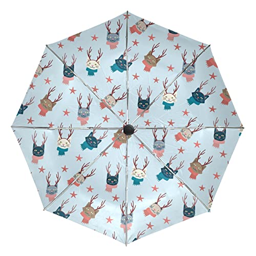 Parapluie automatique pliable coupe-vent protection UV plage voyage femmes