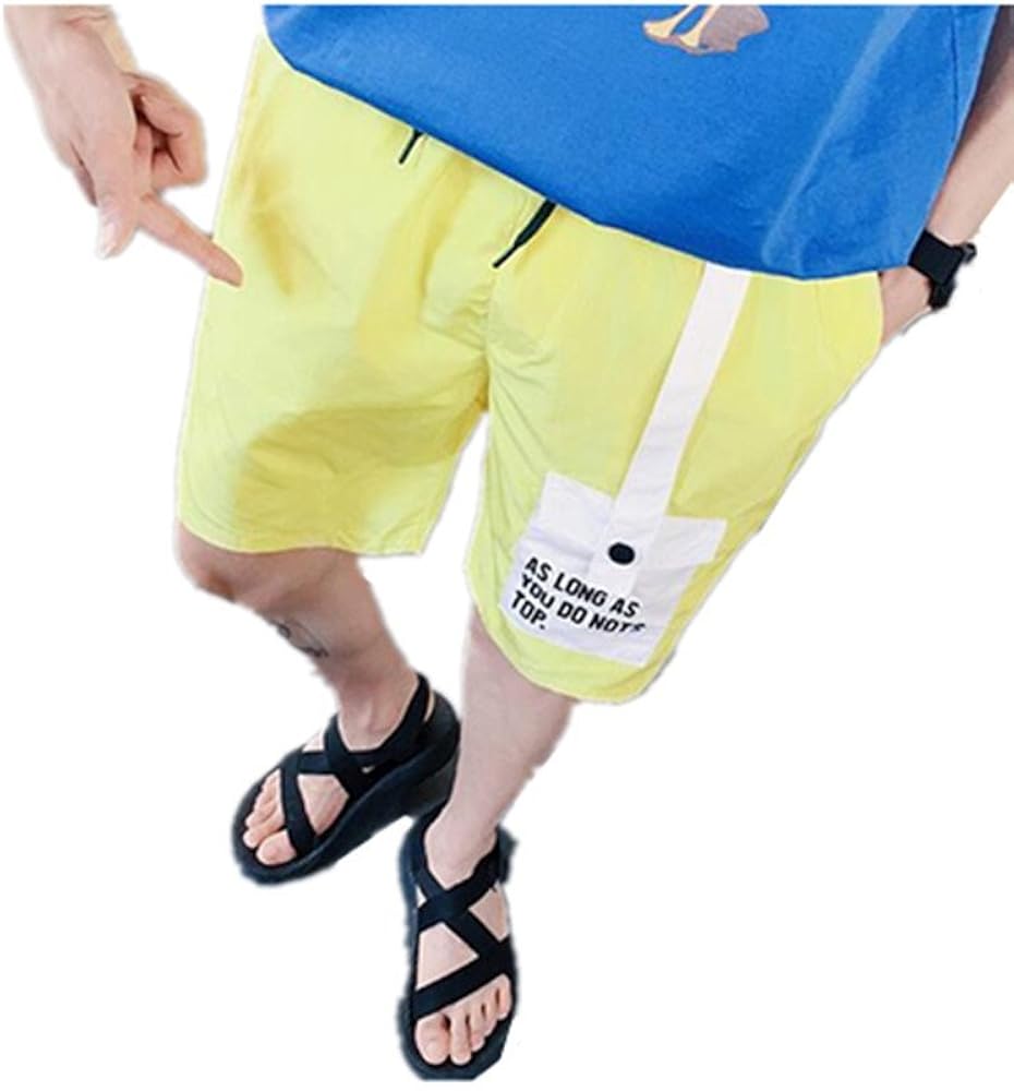 My Stage マイステージ メンズ ショートパンツ 英字柄 人気no 1 本体 ポケット付き 膝上丈 お出かけ ウエスト紐締め 格好いい 夏 ハーフパンツ 快適 ビーチパンツ