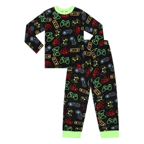 Boys Gaming Controller Fleece Pyjama Set Cover