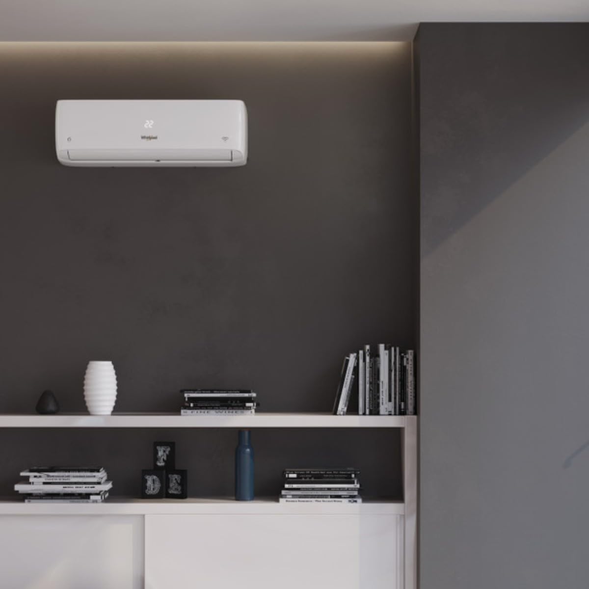 Aire Acondicionado Whirlpool 9000 BTU Blanco - SPICR390WF I (Unidad Interior)
